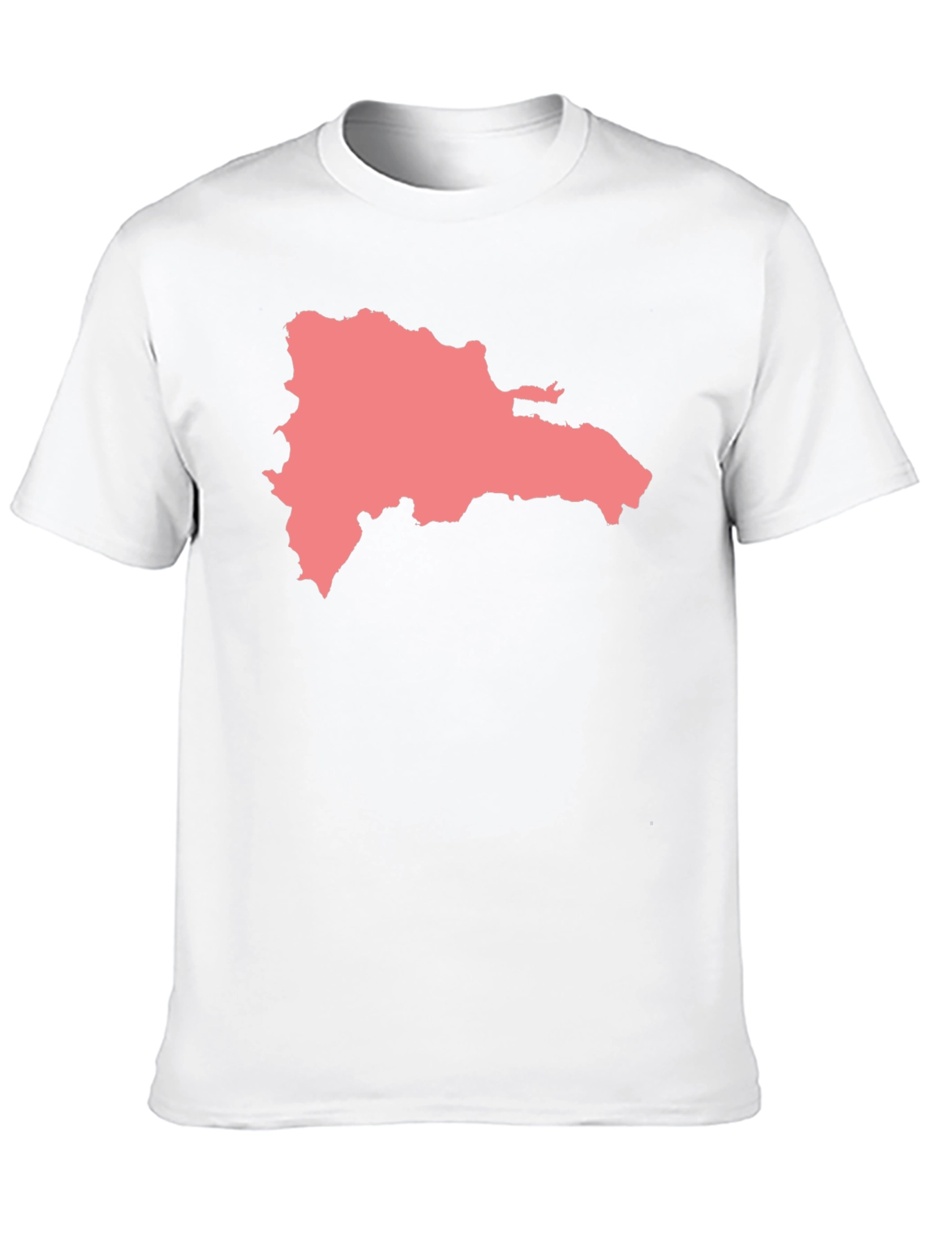 Dominican Republic Map Graphic T-Shirt