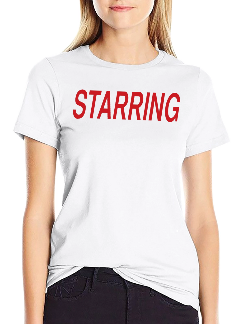 Starring T-Shirt - Classic Crew Neck Tee