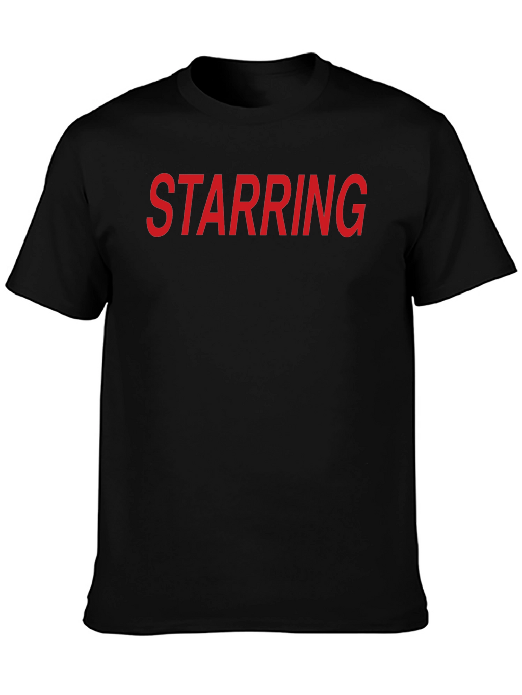 Starring T-Shirt - Classic Crew Neck Tee