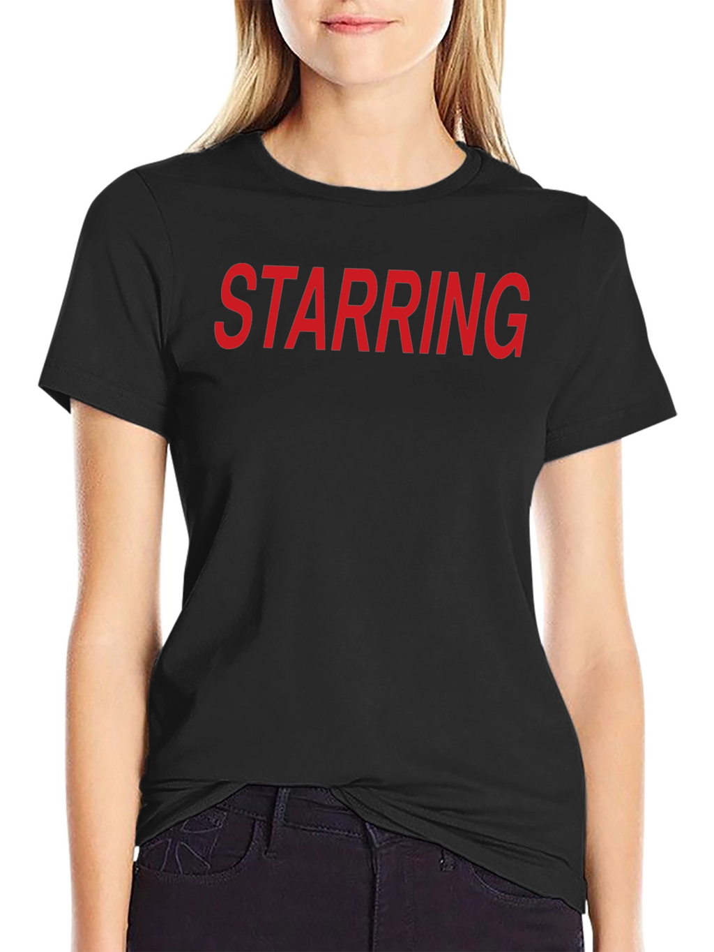 Starring T-Shirt - Classic Crew Neck Tee