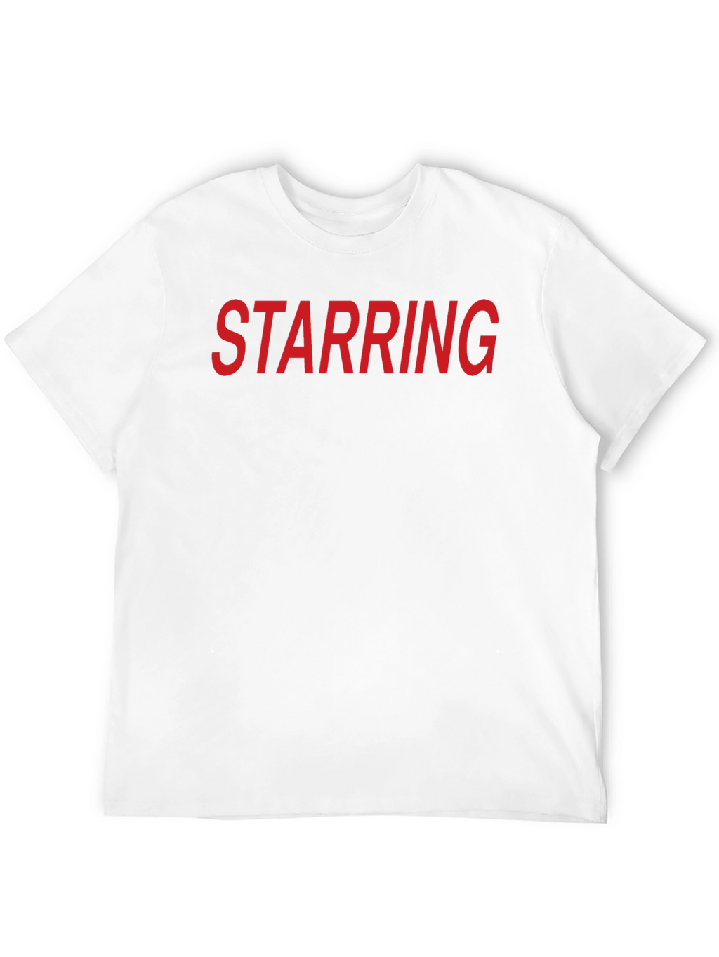 Starring T-Shirt - Classic Crew Neck Tee