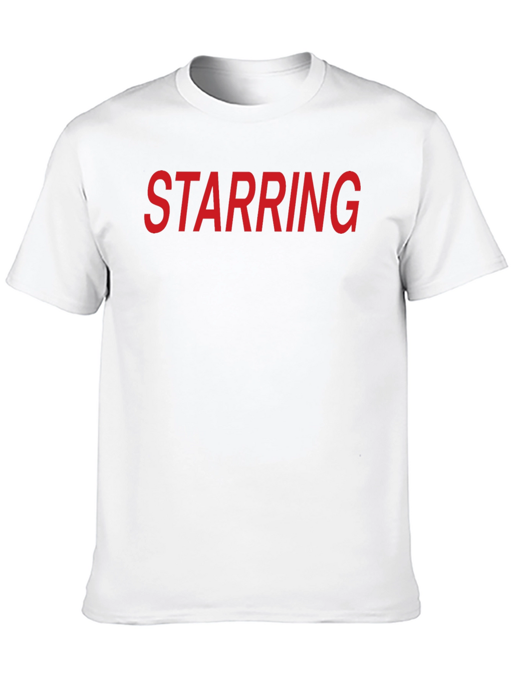 Starring T-Shirt - Classic Crew Neck Tee