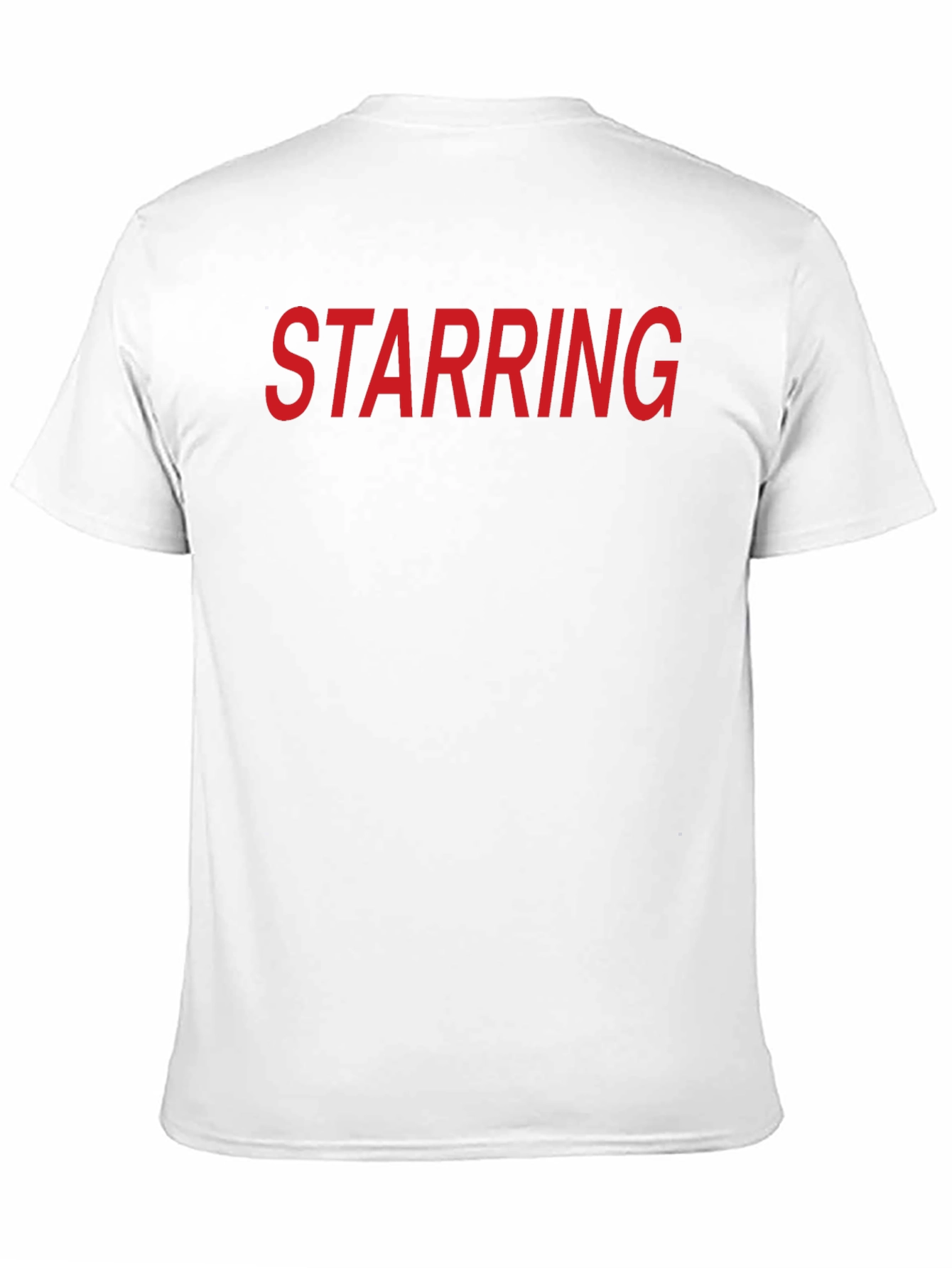 Starring T-Shirt - Classic Crew Neck Tee