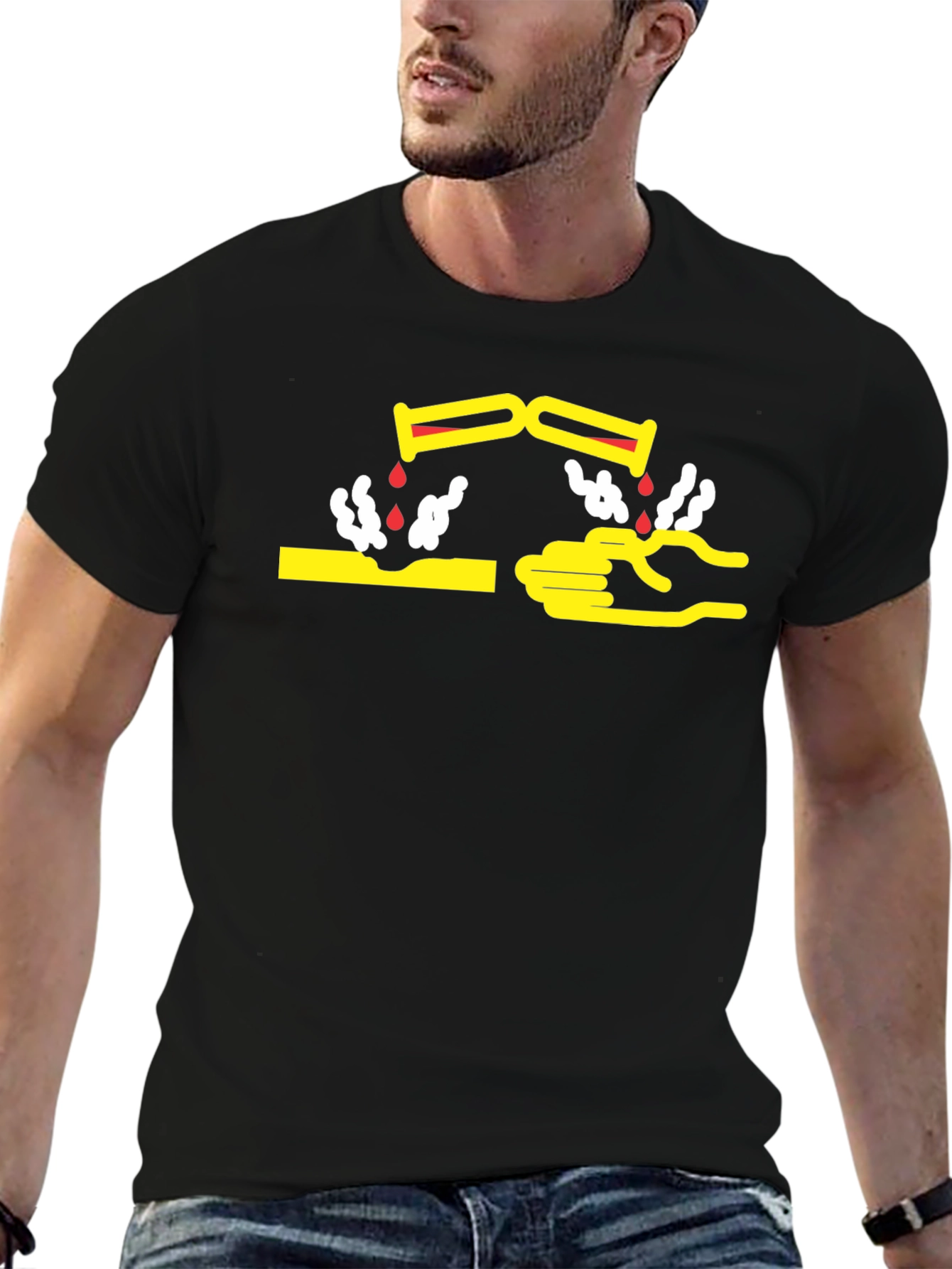 Corrosive Hazard T-Shirt - Black