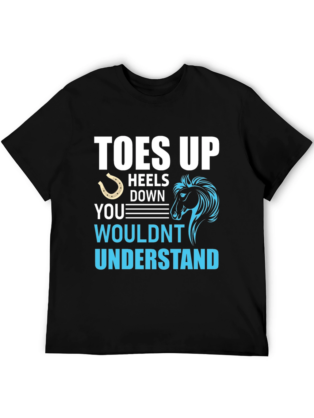 Toes Up Heels Down Graphic Tee