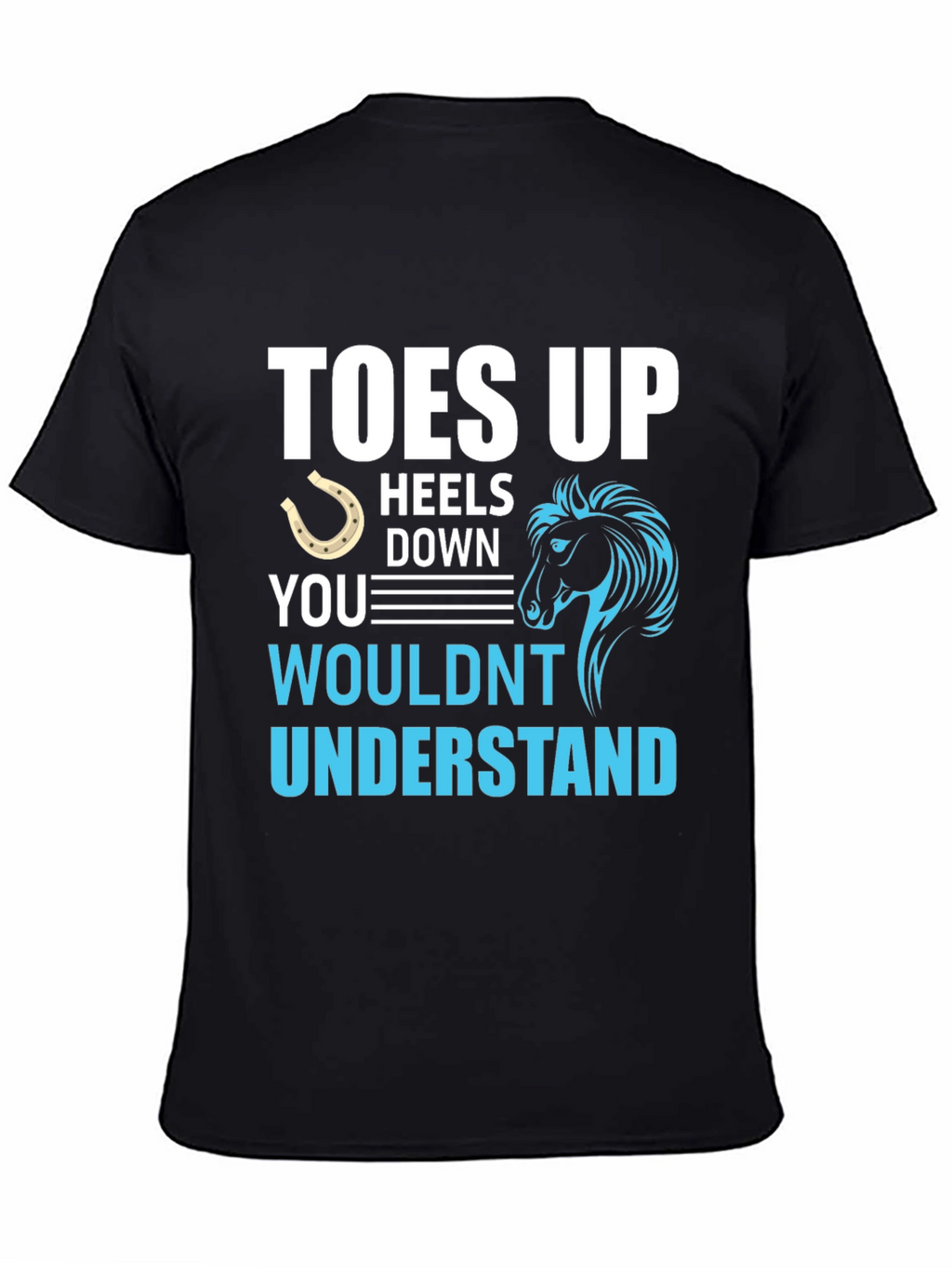 Toes Up Heels Down Graphic Tee