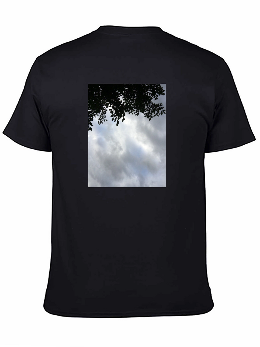 Cloudscape Graphic Tee - Soft Cotton Crew Neck T-Shirt