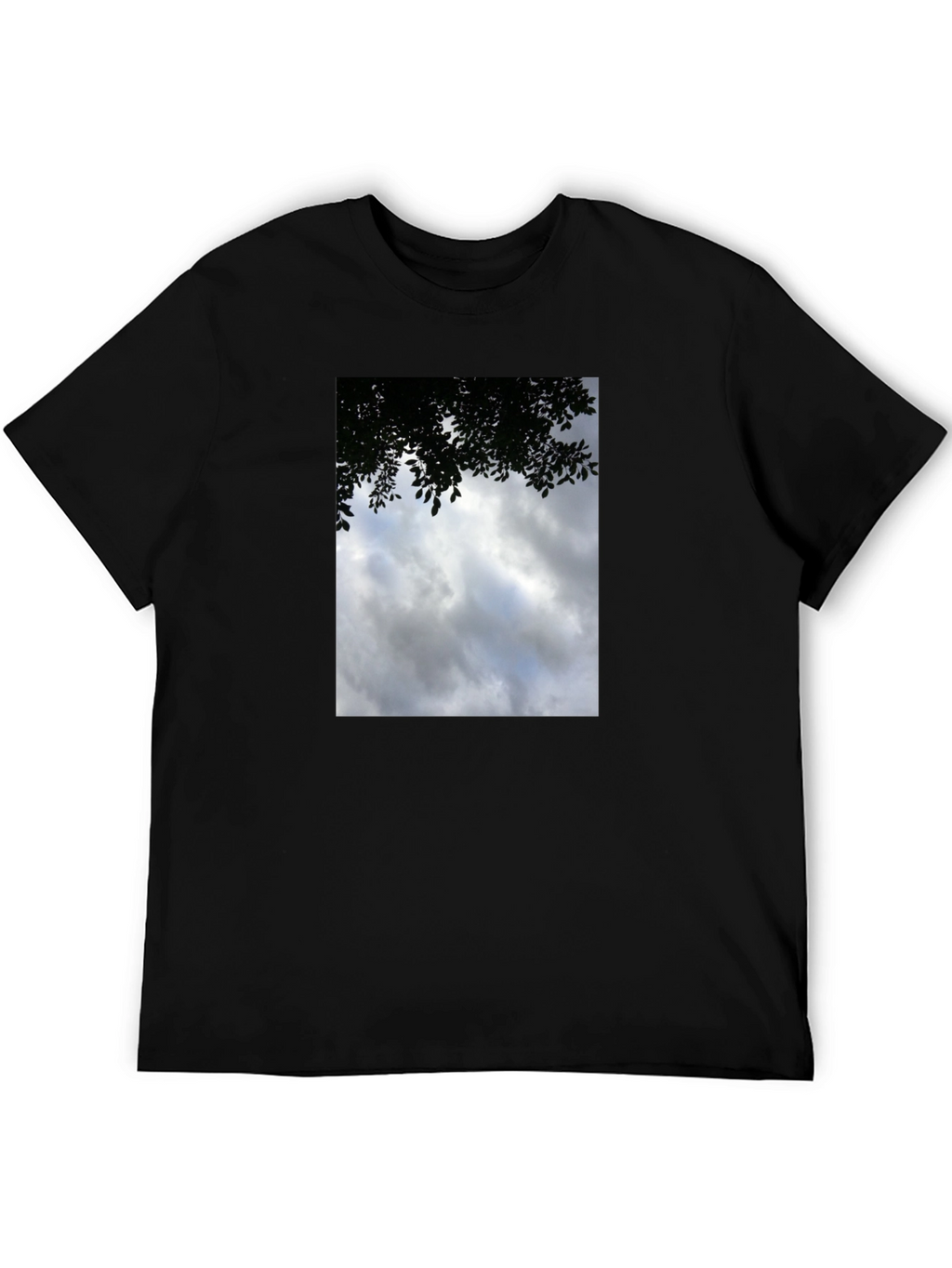 Cloudscape Graphic Tee - Soft Cotton Crew Neck T-Shirt