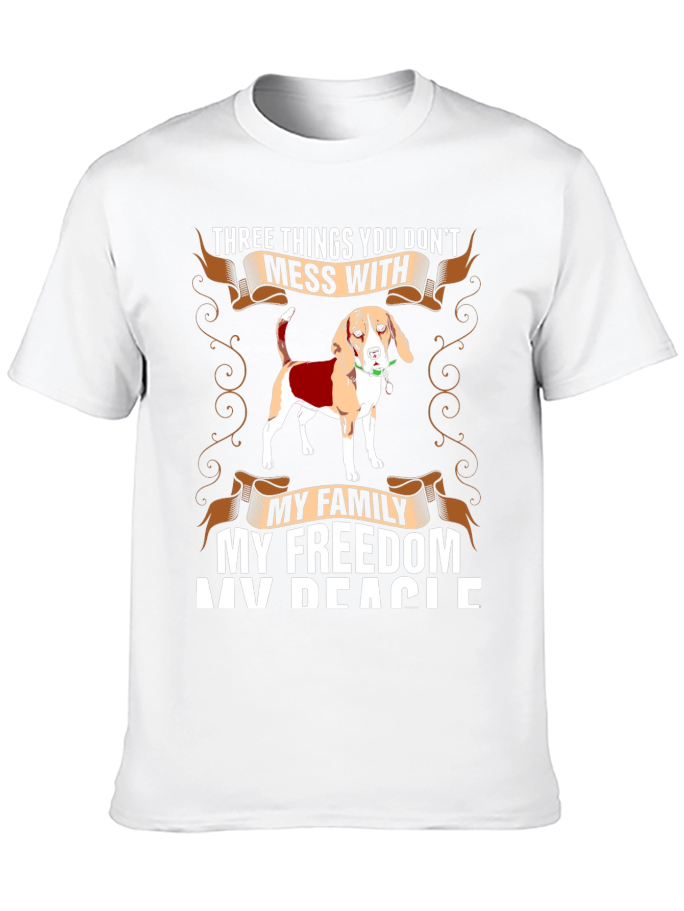 Beagle Lovers T-Shirt: Mess With My Dog!