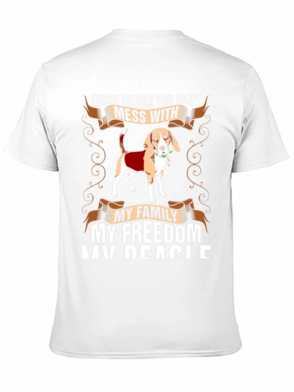 Beagle Lovers T-Shirt: Mess With My Dog!
