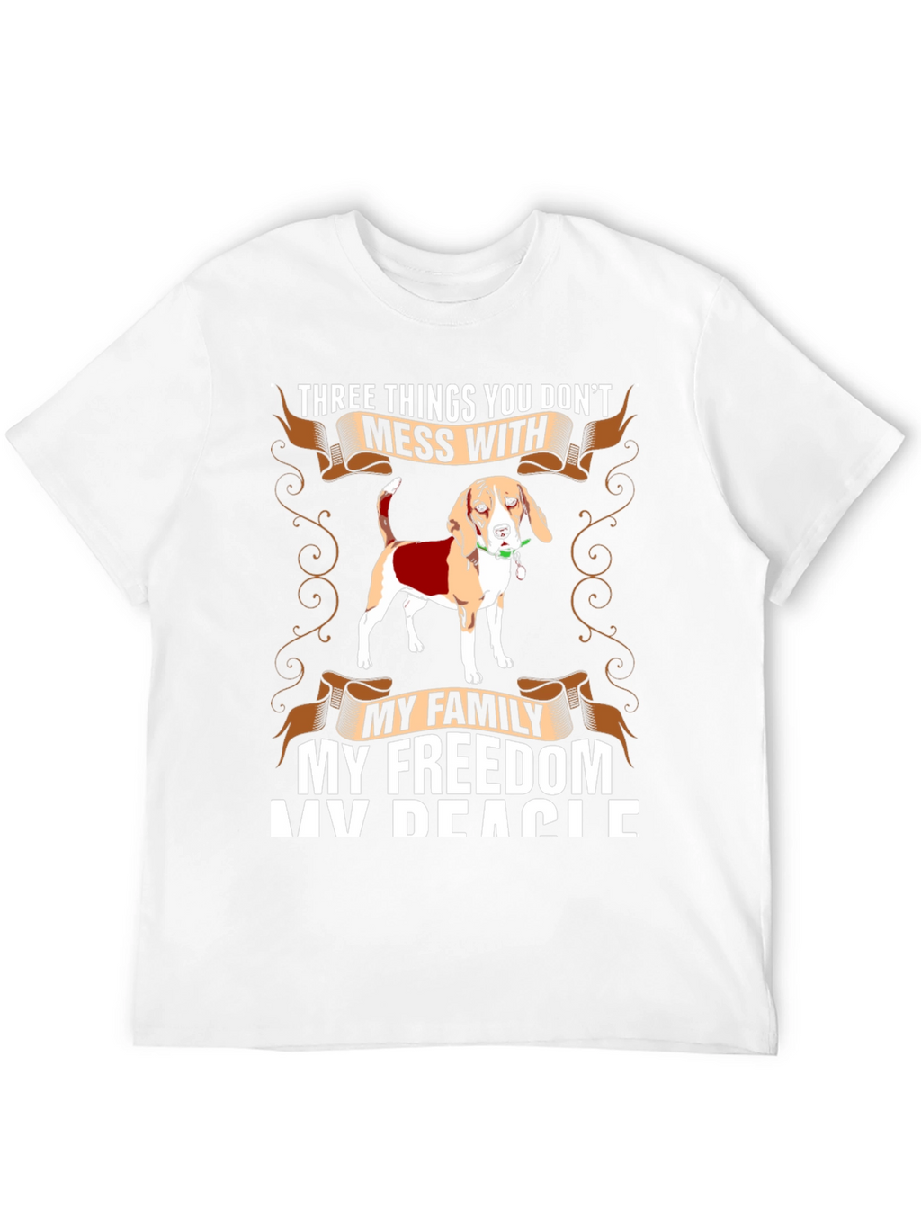 Beagle Lovers T-Shirt: Mess With My Dog!