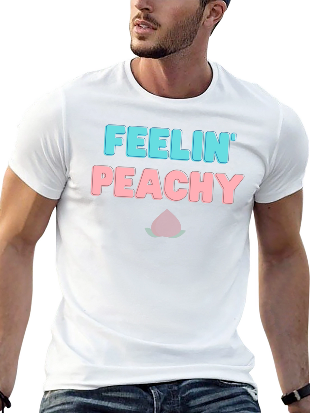 Feelin Peachy Graphic T-Shirt