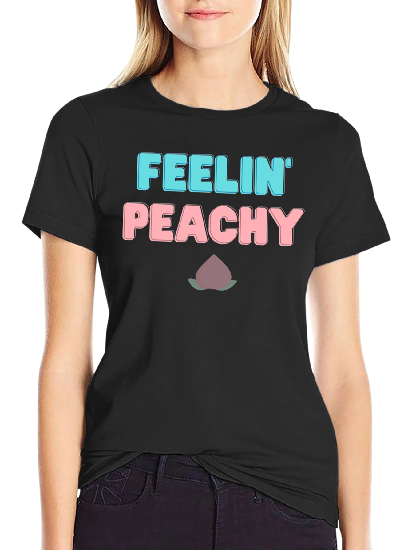 Feelin Peachy Graphic T-Shirt
