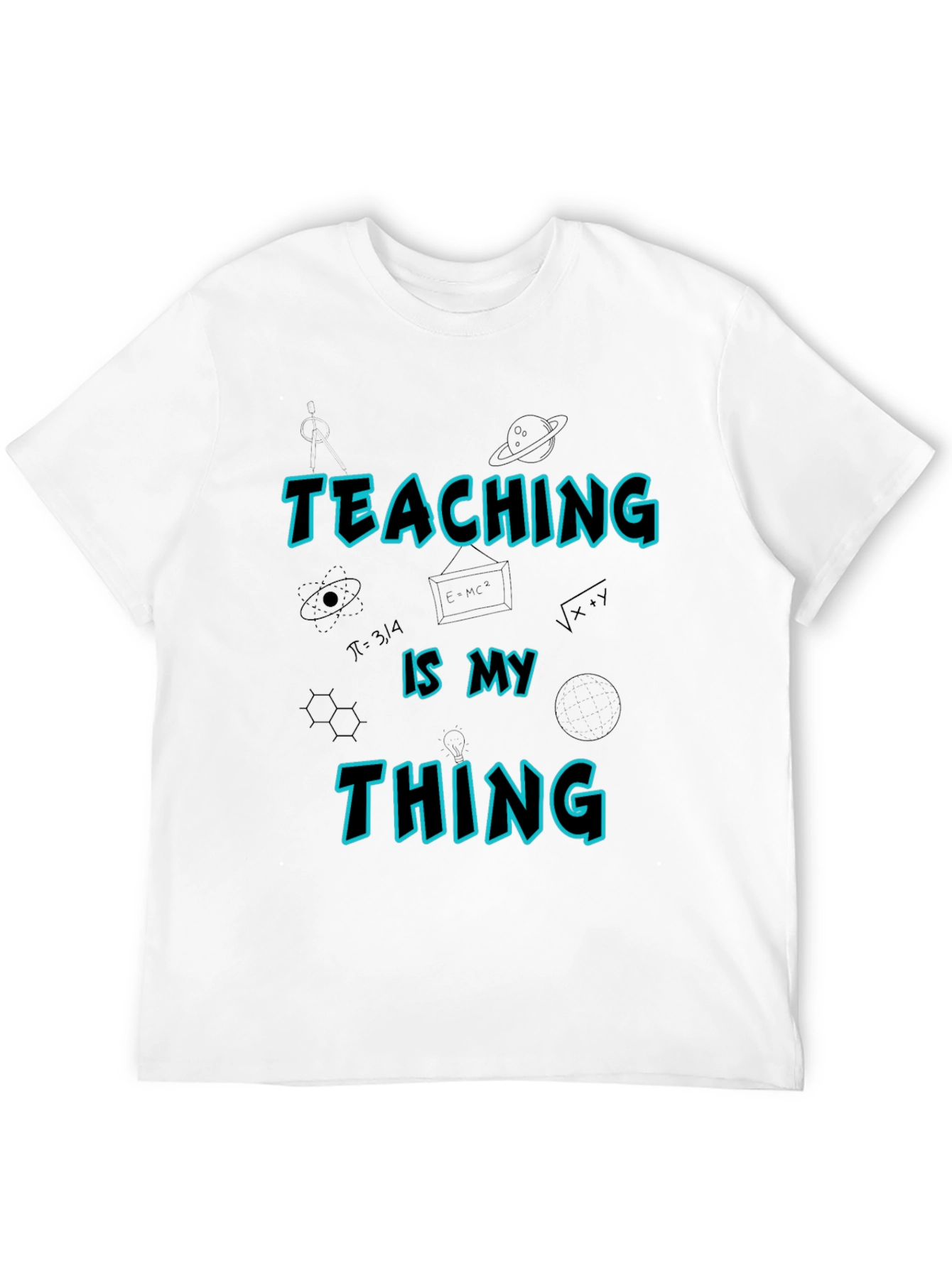 Teaching Is My Thing T-Shirt - Black Teacher Tee