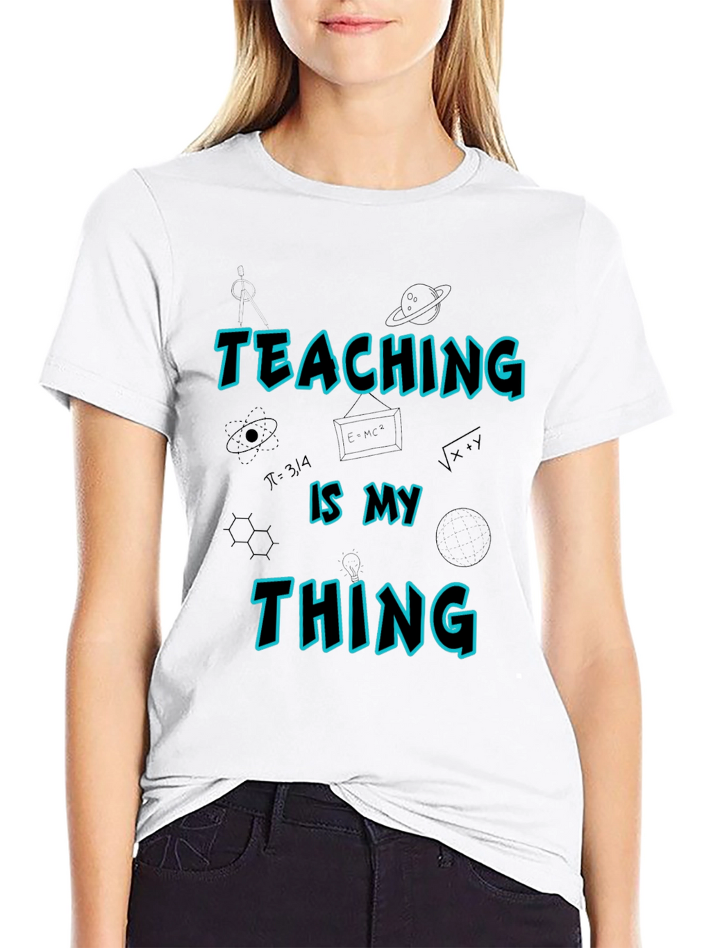 Teaching Is My Thing T-Shirt - Black Teacher Tee