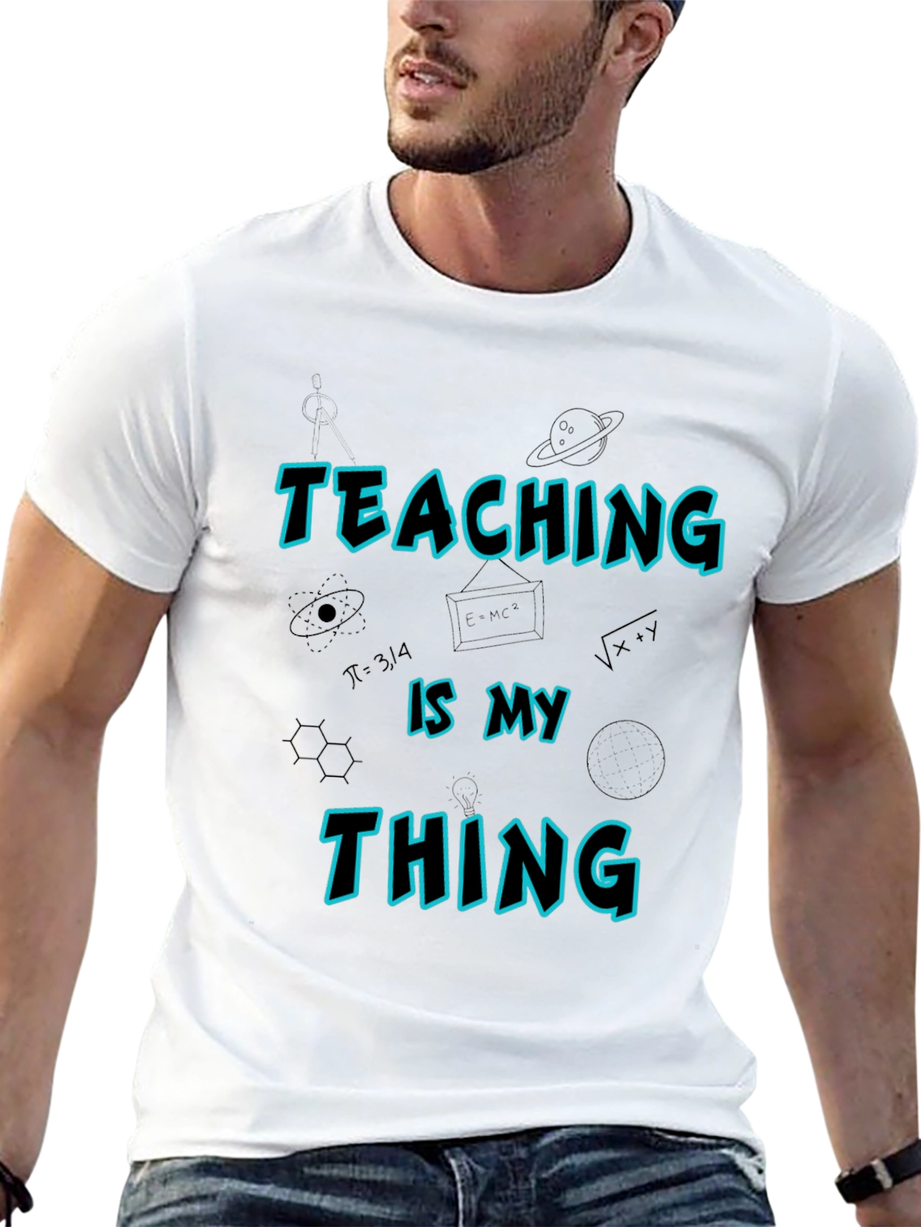 Teaching Is My Thing T-Shirt - Black Teacher Tee