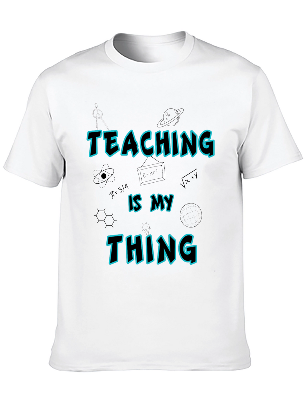 Teaching Is My Thing T-Shirt - Black Teacher Tee