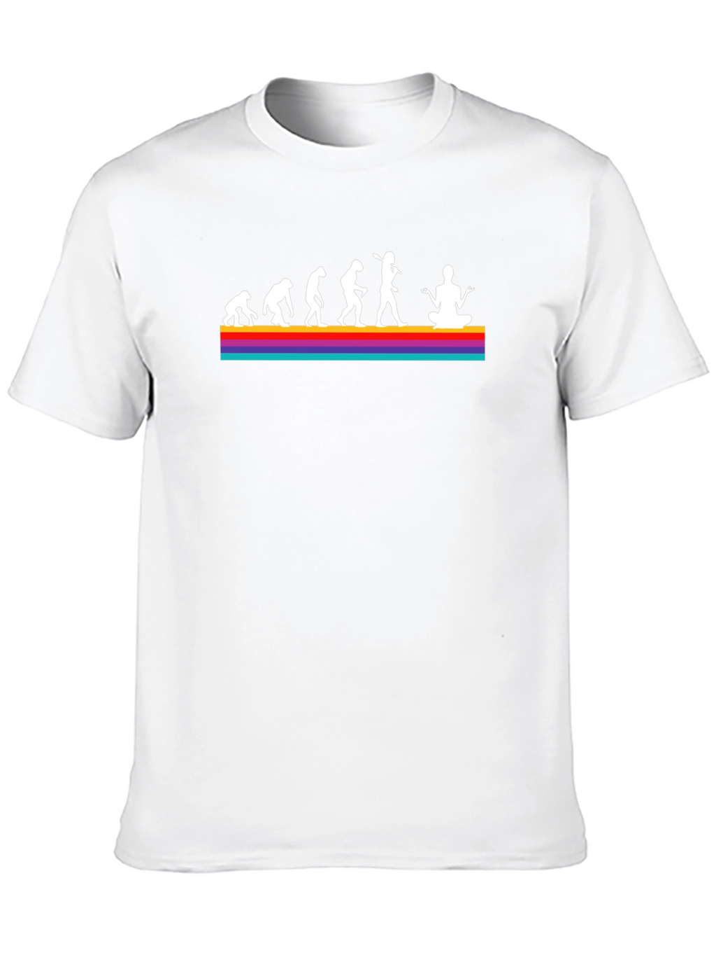 Evolution Yoga T-Shirt - Black