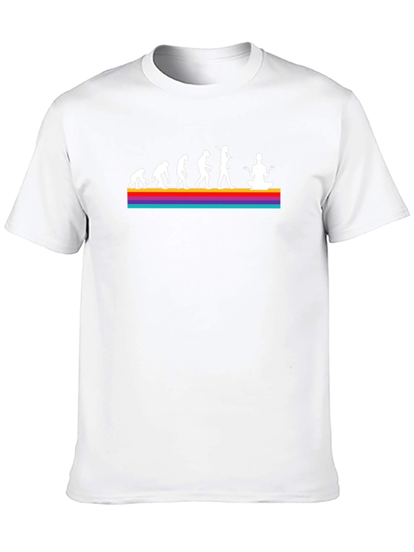 Evolution Yoga T-Shirt - Black