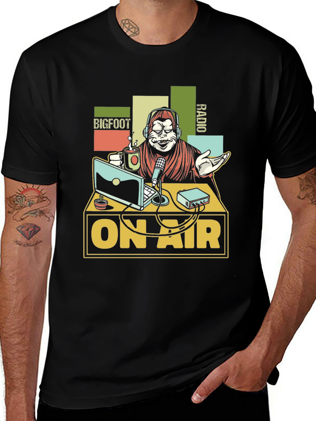 Bigfoot Radio On Air T-Shirt