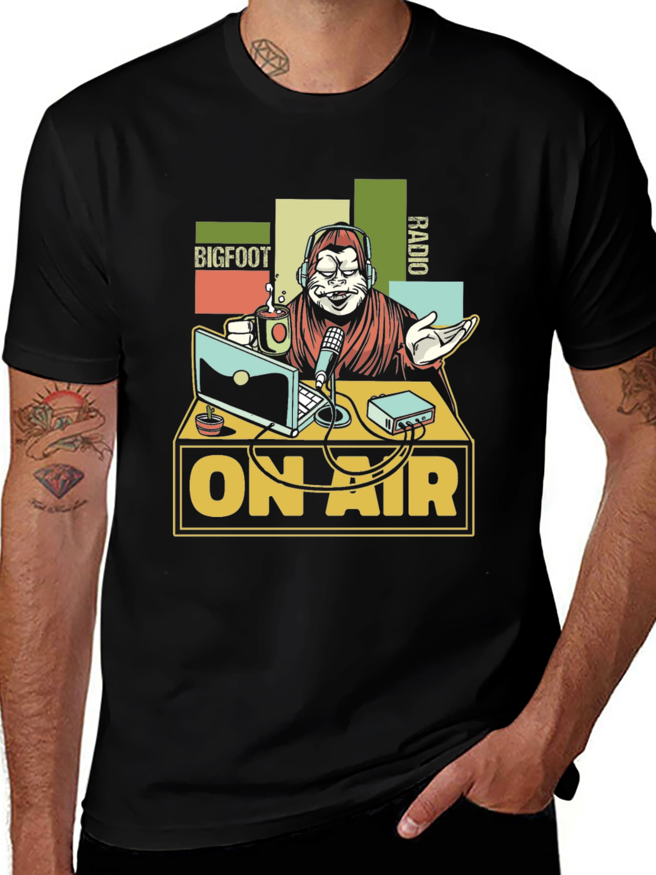 Bigfoot Radio On Air T-Shirt