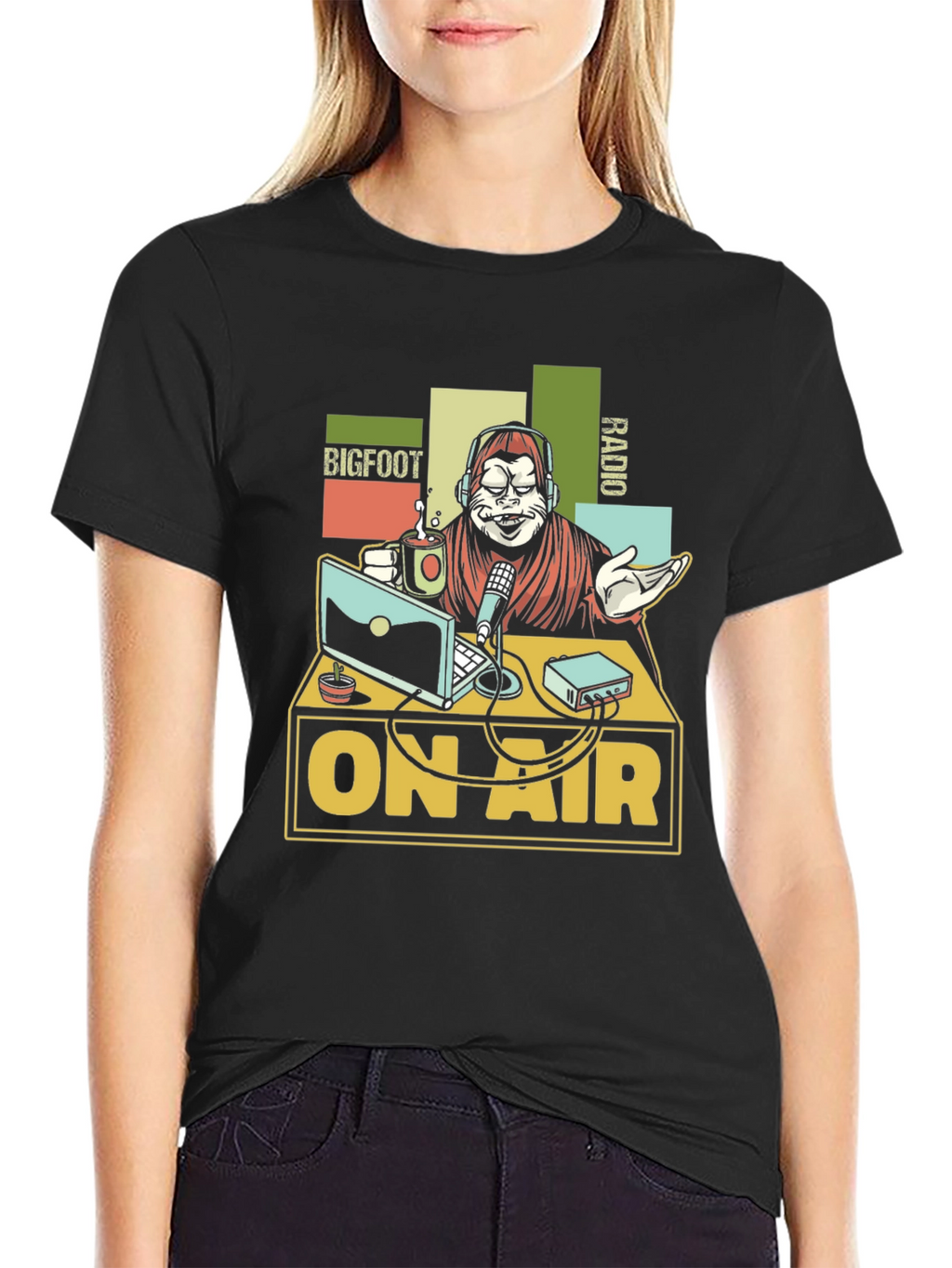 Bigfoot Radio On Air T-Shirt
