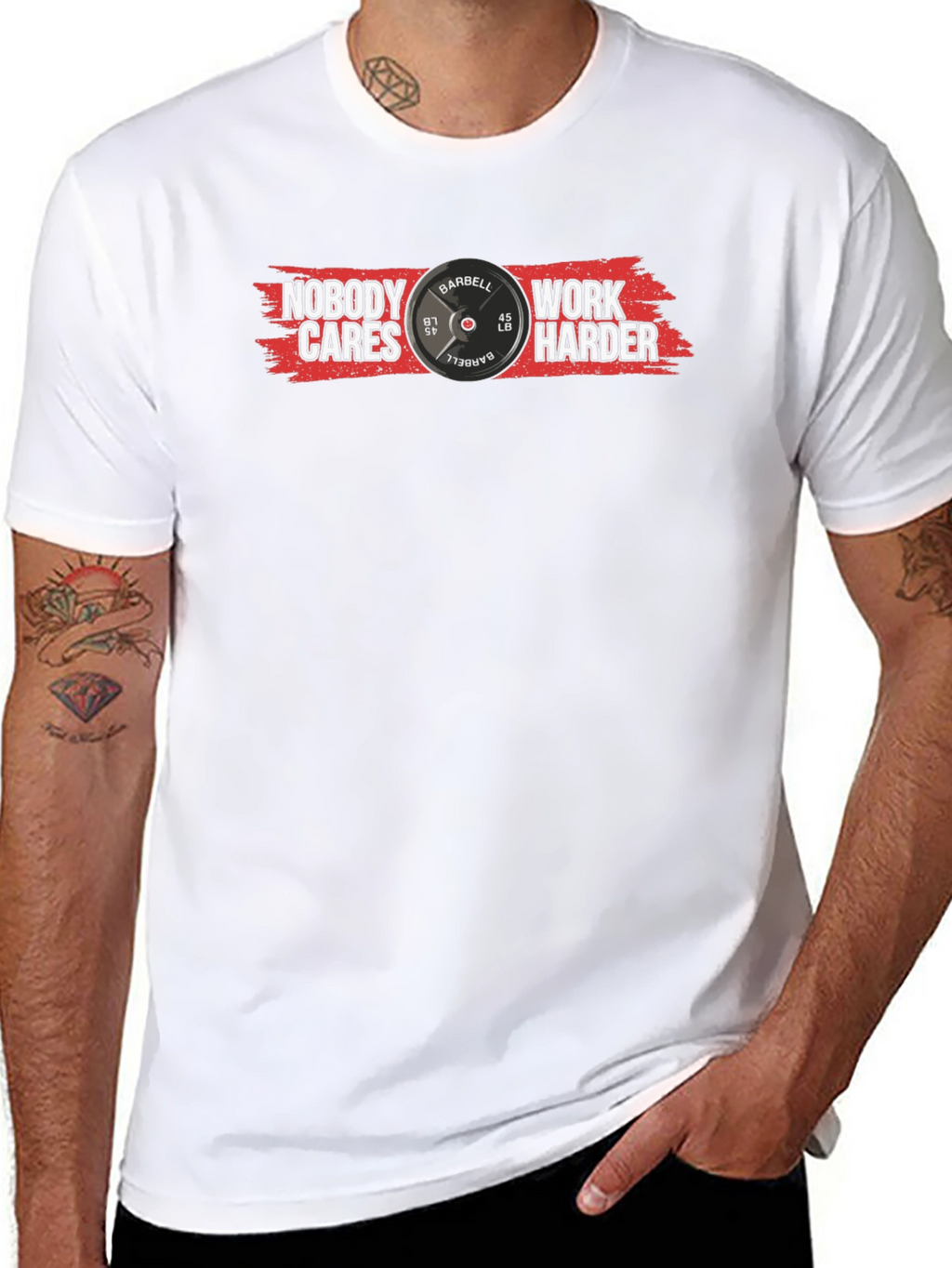 Nobody Cares Work Harder Graphic Tee