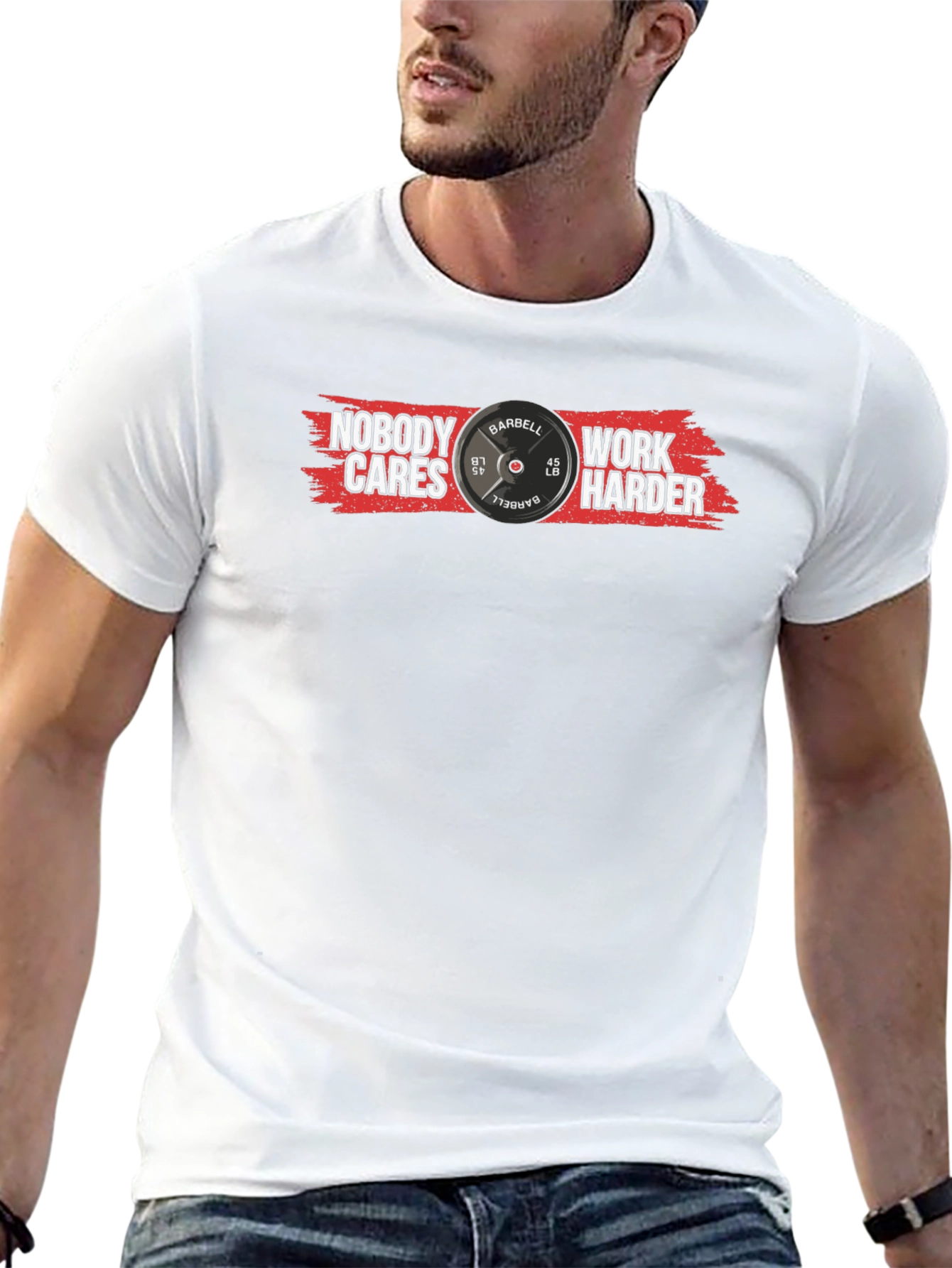 Nobody Cares Work Harder Graphic Tee