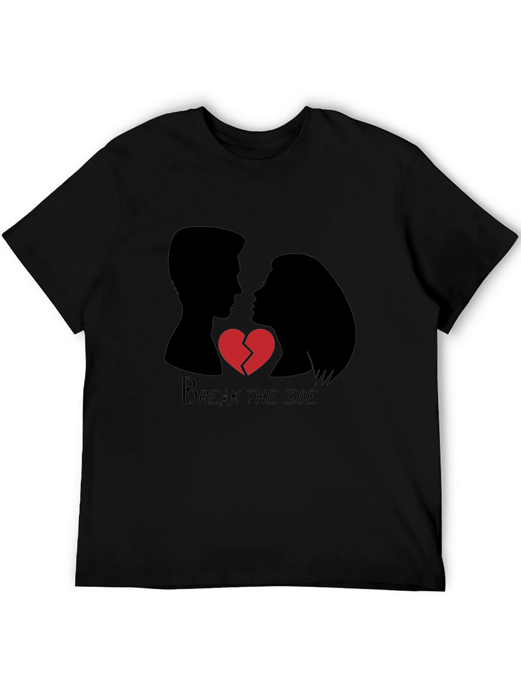 Break the Ice Graphic Tee - Heartbreak Design