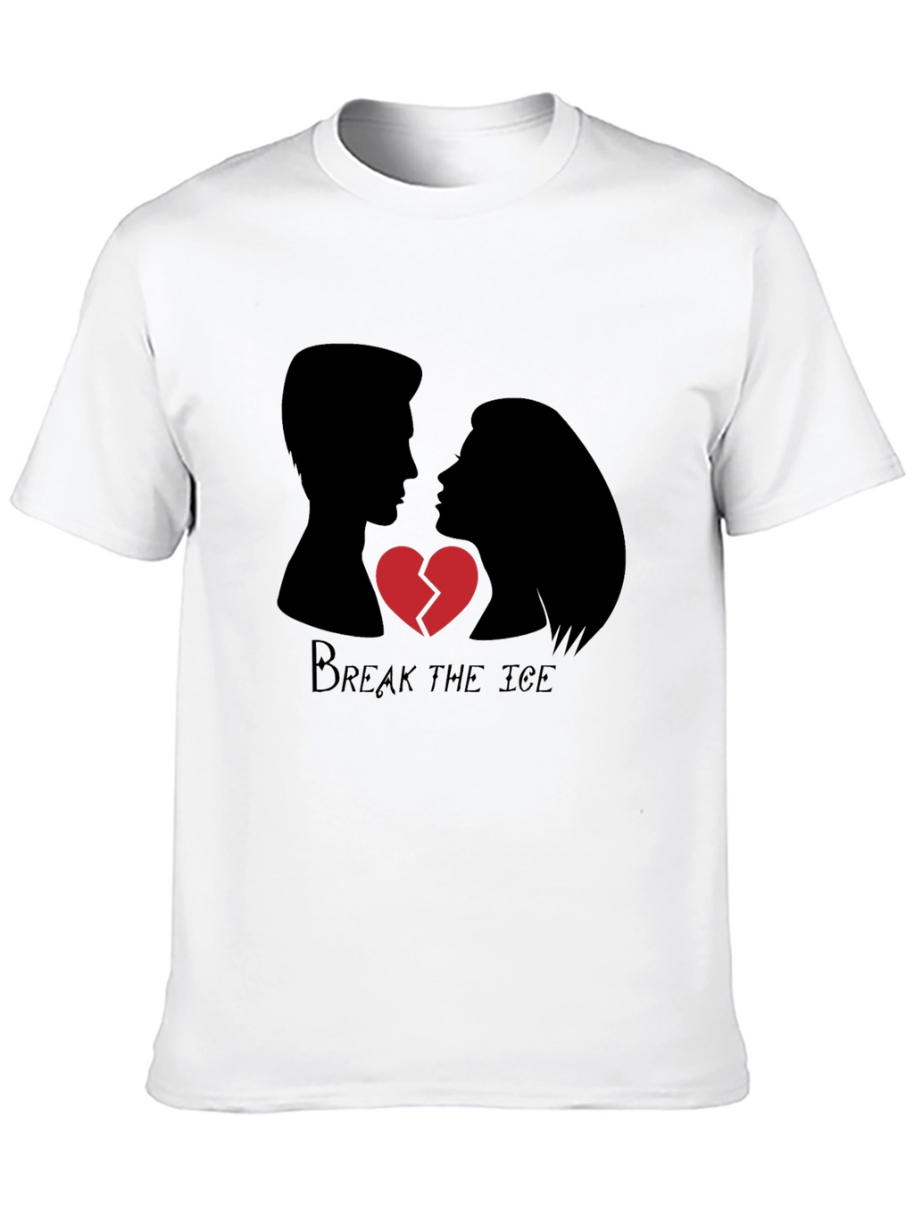 Break the Ice Graphic Tee - Heartbreak Design