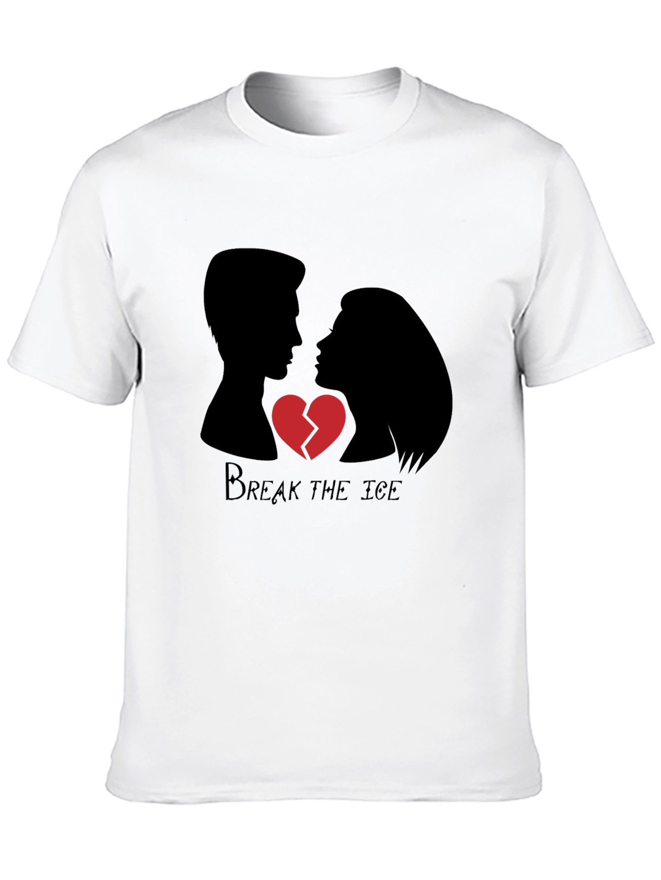 Break the Ice Graphic Tee - Heartbreak Design