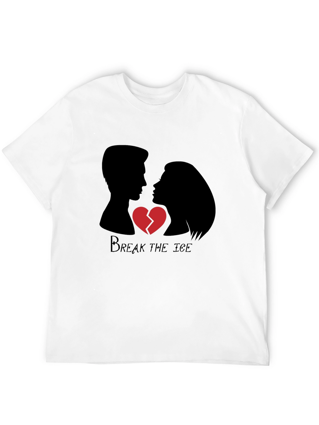 Break the Ice Graphic Tee - Heartbreak Design