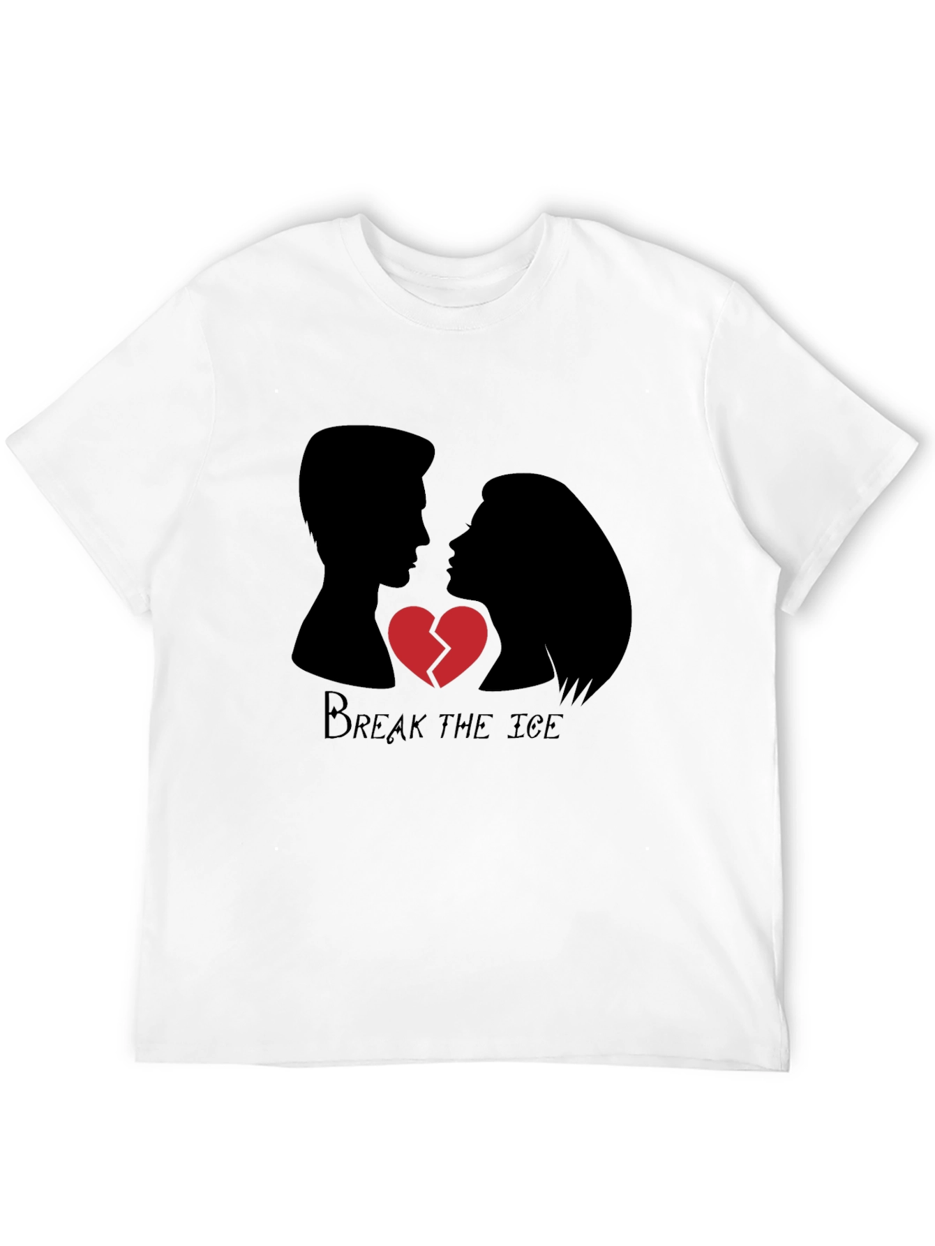 Break the Ice Graphic Tee - Heartbreak Design