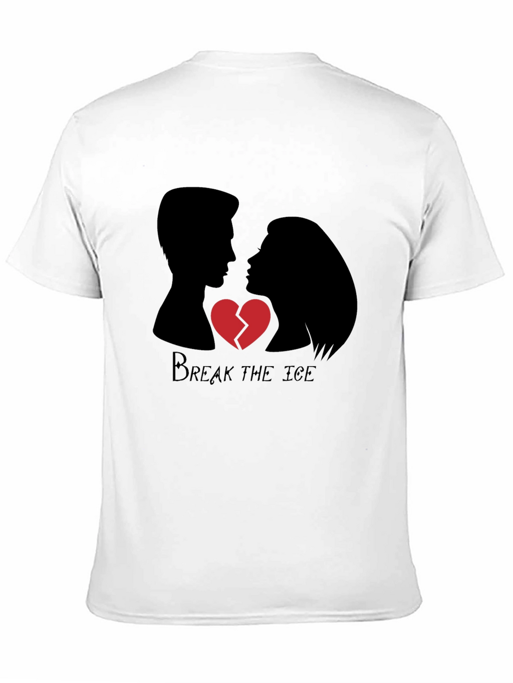 Break the Ice Graphic Tee - Heartbreak Design