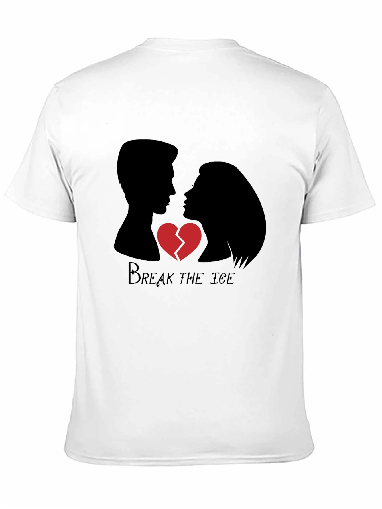 Break the Ice Graphic Tee - Heartbreak Design