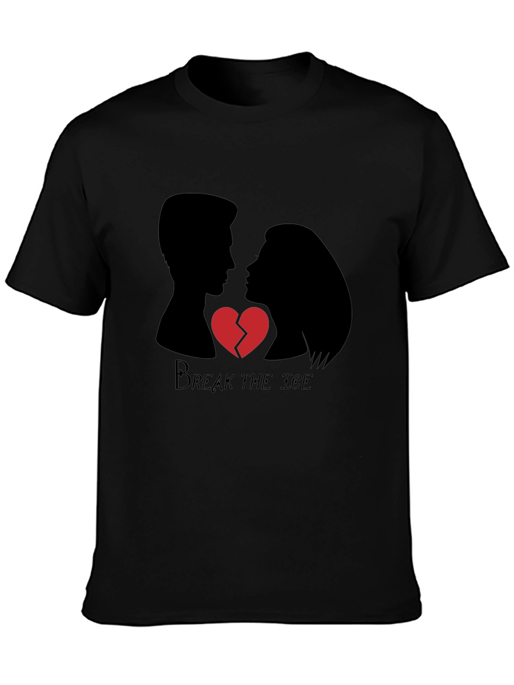 Break the Ice Graphic Tee - Heartbreak Design