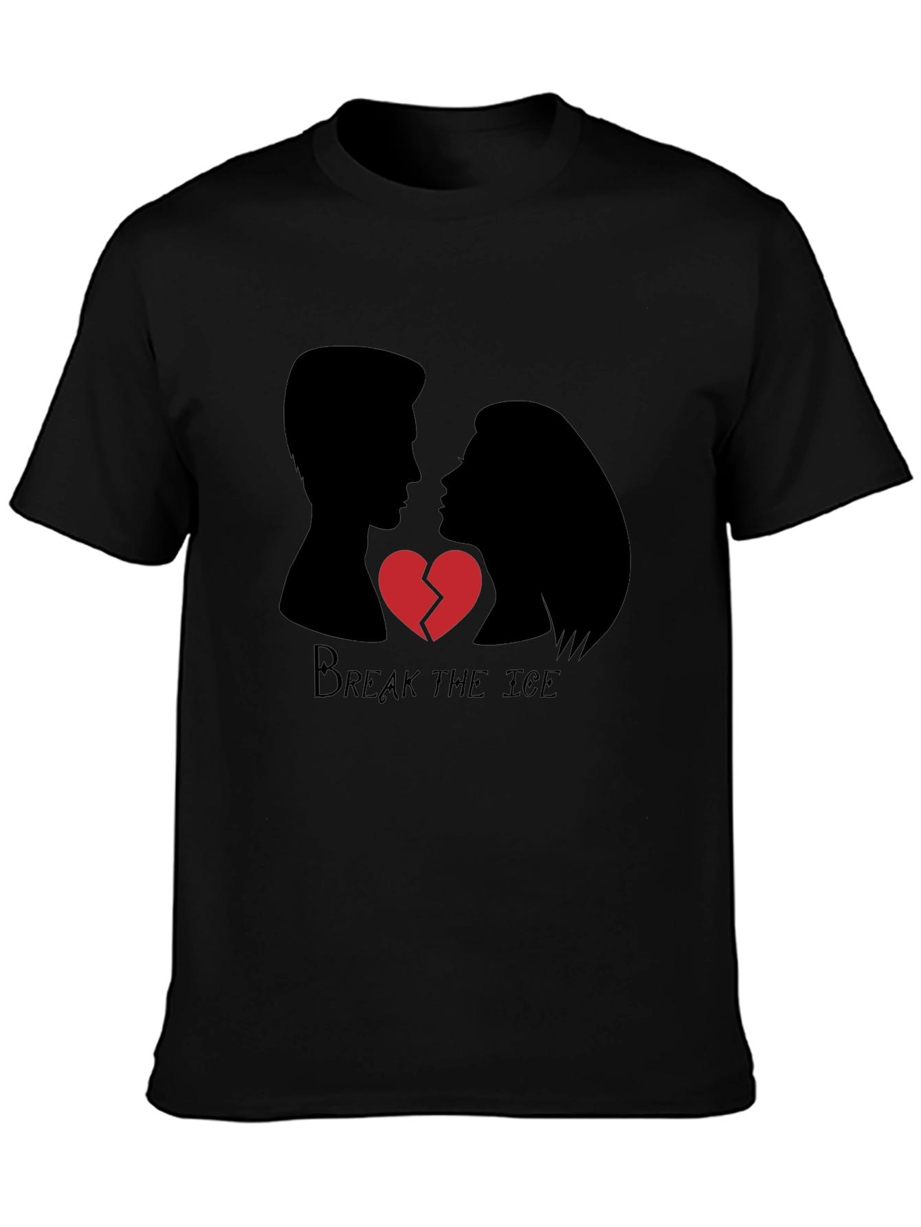 Break the Ice Graphic Tee - Heartbreak Design