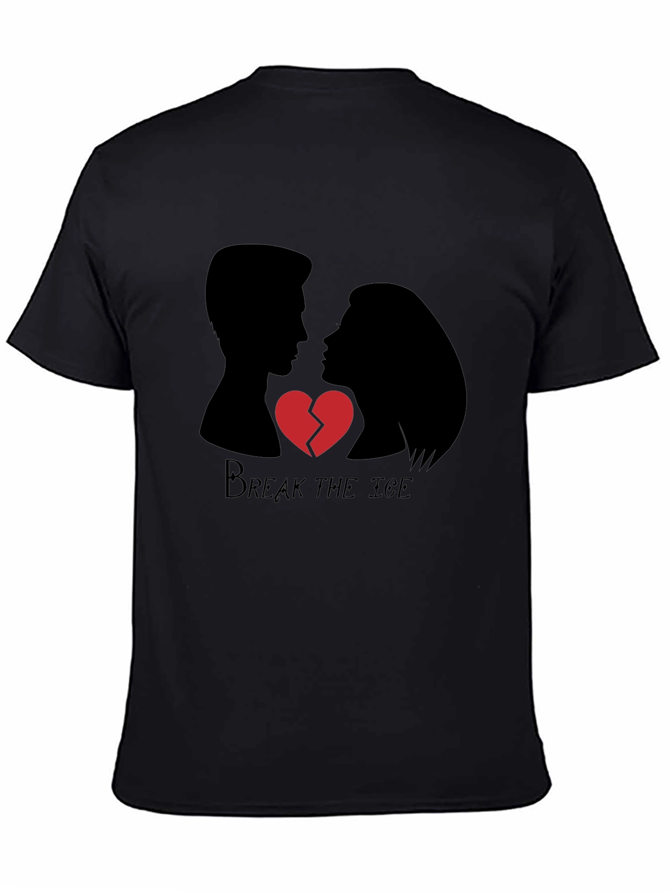 Break the Ice Graphic Tee - Heartbreak Design