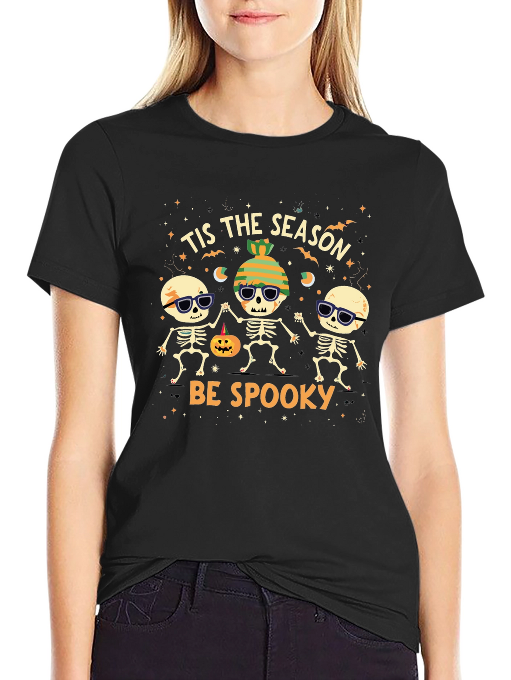 Tis the Season Be Spooky Halloween T-Shirt