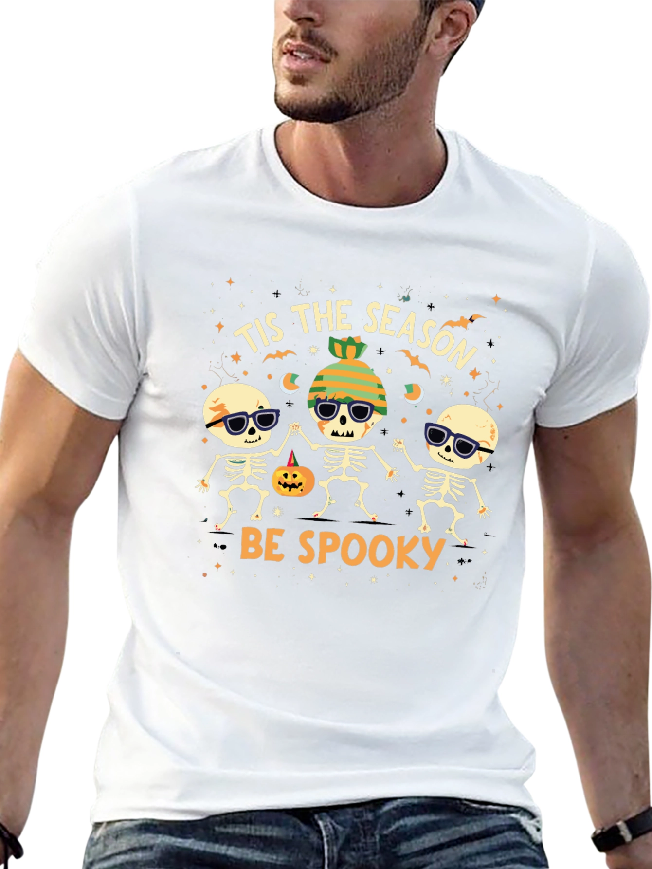 Tis the Season Be Spooky Halloween T-Shirt