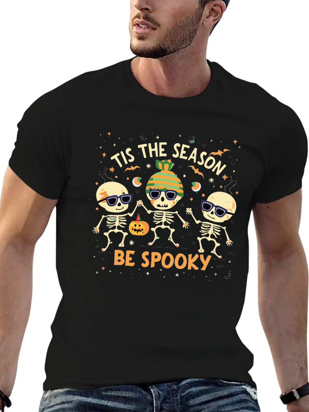 Tis the Season Be Spooky Halloween T-Shirt