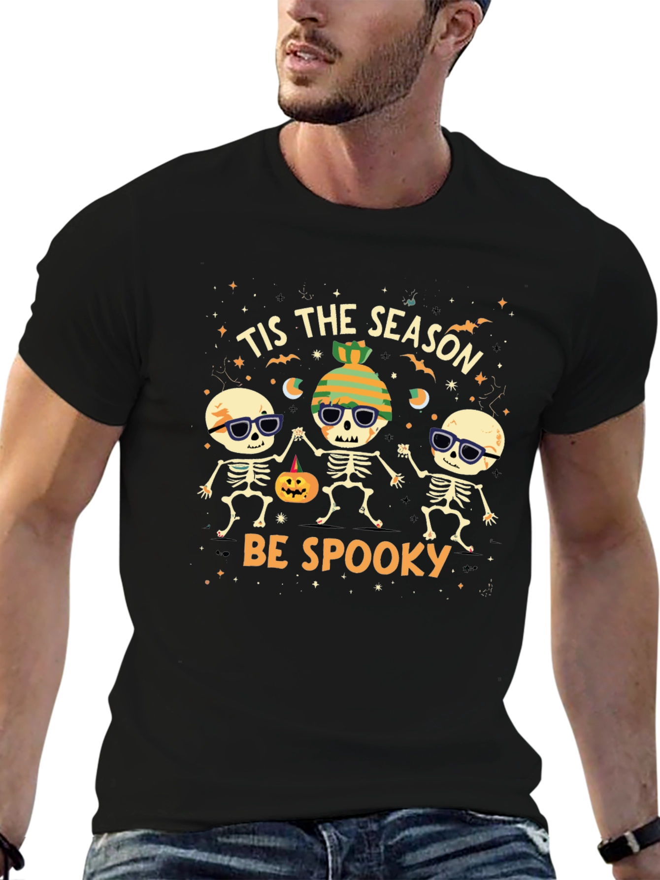Tis the Season Be Spooky Halloween T-Shirt