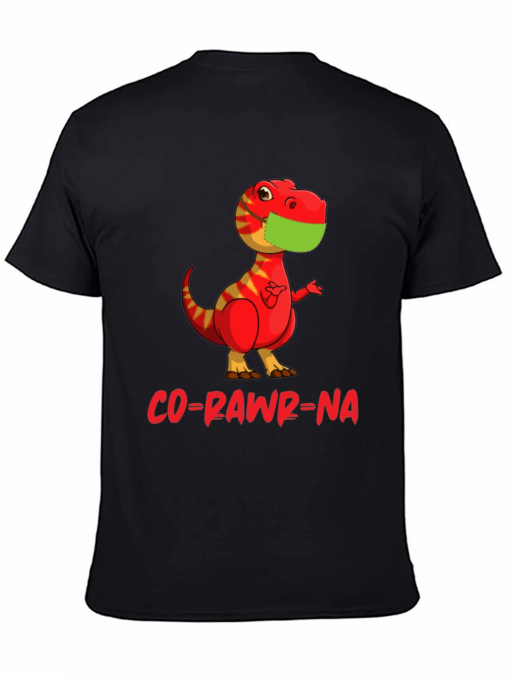 Co-Rawr-Na Dinosaur Graphic T-Shirt