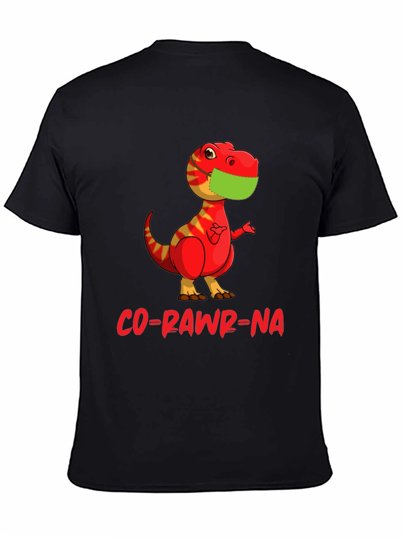 Co-Rawr-Na Dinosaur Graphic T-Shirt