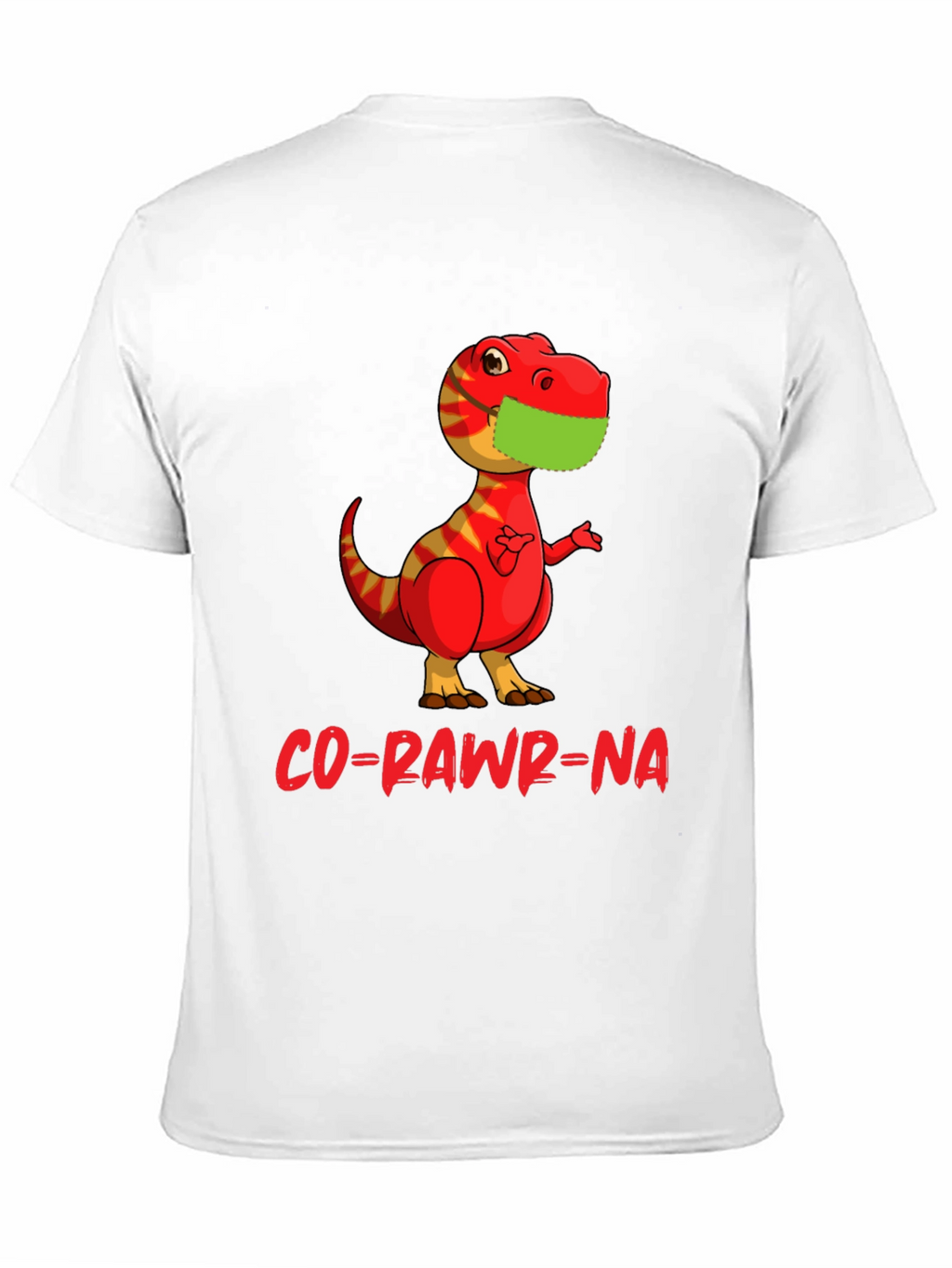 Co-Rawr-Na Dinosaur Graphic T-Shirt