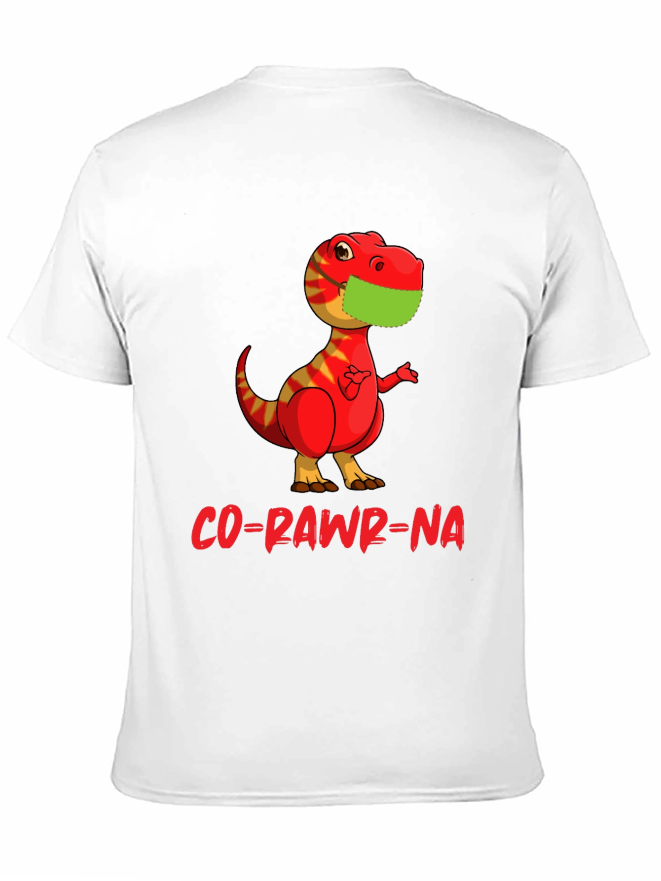 Co-Rawr-Na Dinosaur Graphic T-Shirt