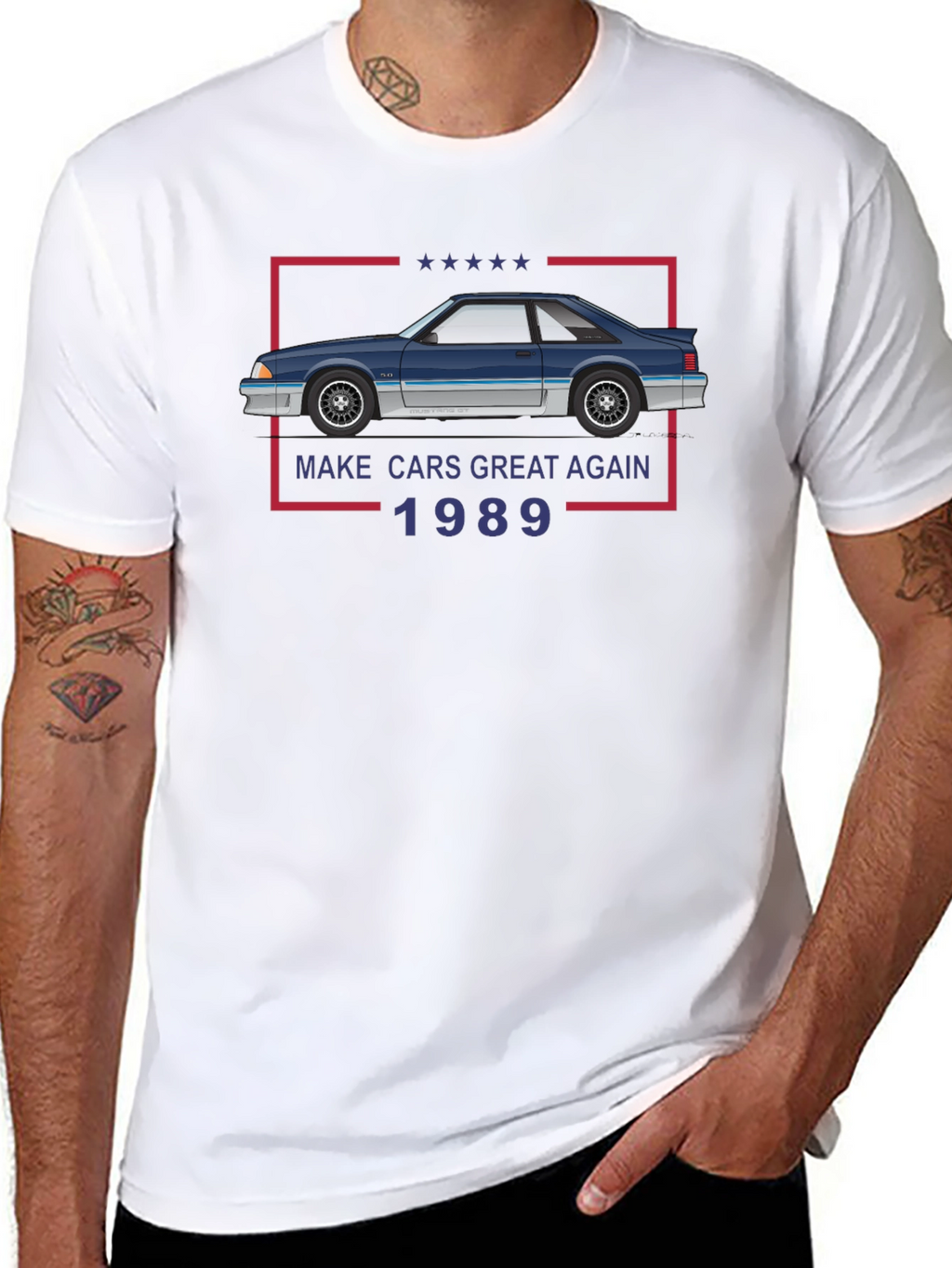 Make Cars Great Again 1989 Graphic Tee