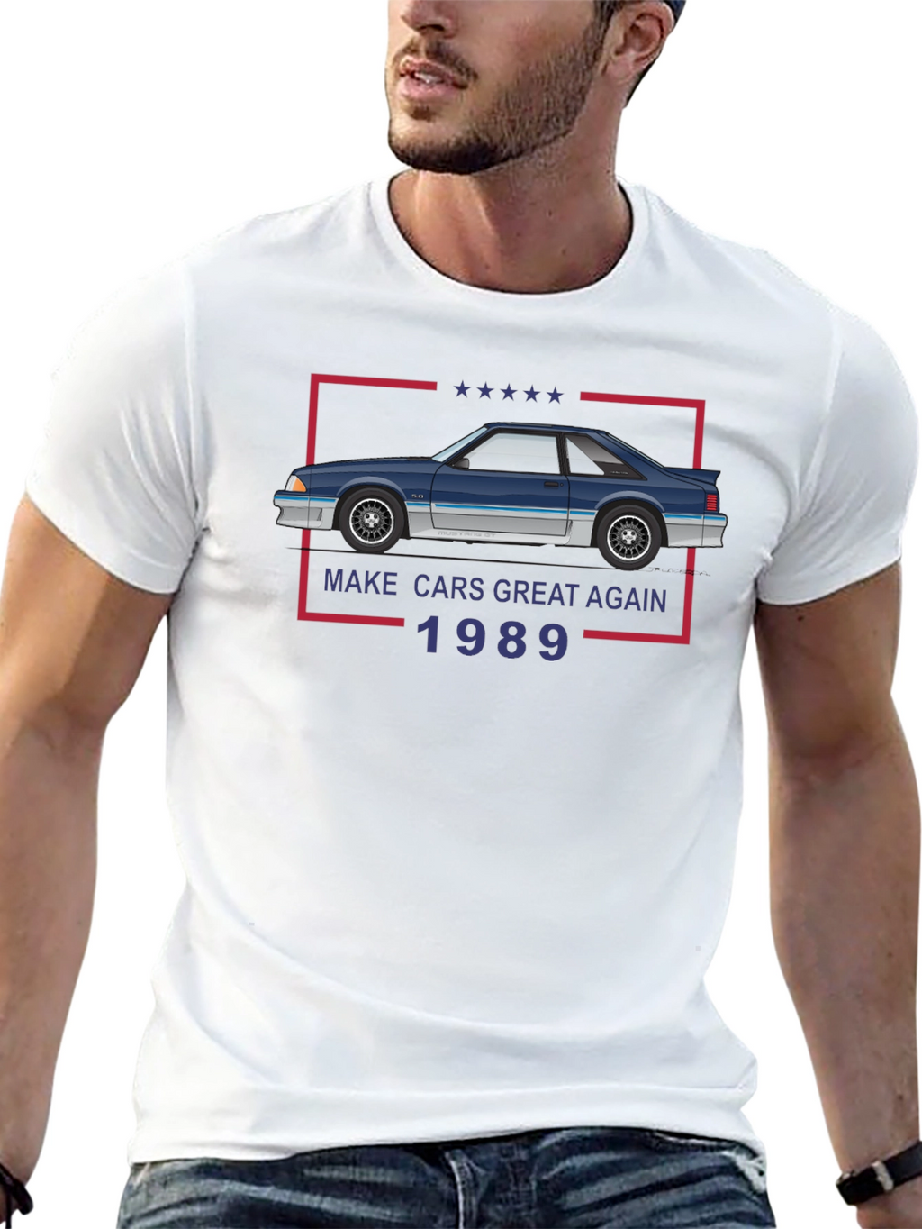 Make Cars Great Again 1989 Graphic Tee