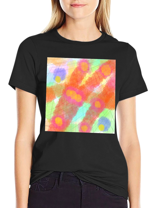 Abstract Art T-Shirt: Colorful Graphic Tee