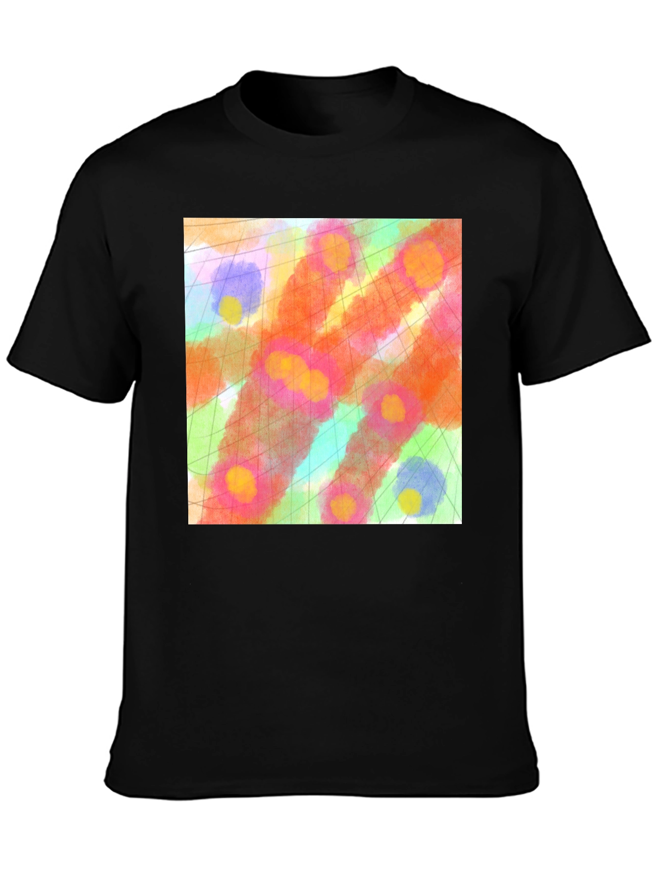 Abstract Art T-Shirt: Colorful Graphic Tee
